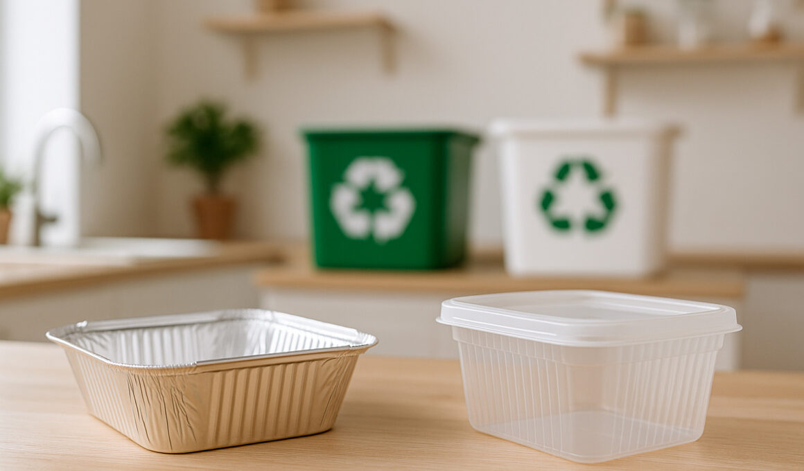Caserole de aluminiu și sustenabilitatea: merită schimbarea față de plastic?